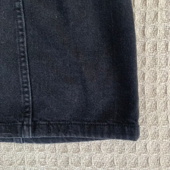 Noisy May Black Denim Mini Skirt - Picture 2 of 8